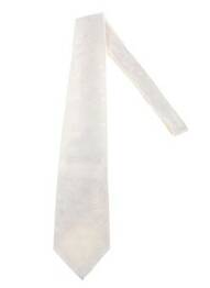 Cravate tissage satiné beige GREGE CREATION homme