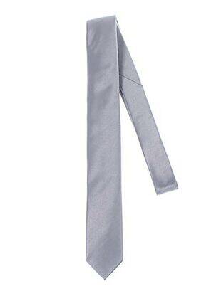 Cravate gris CLAUDE GABRIEL pour homme