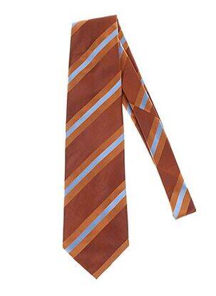 Cravate marron MAC-TY pour homme