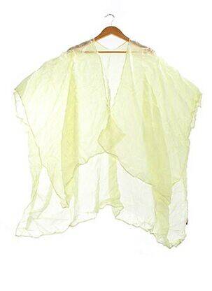 Poncho jaune I.CODE (By IKKS) pour femme