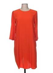 Robe mi-longue orange MANILA GRACE pour femme seconde vue