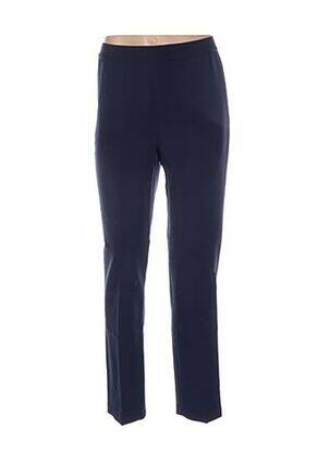 Pantalon droit taille élastique bleu NICE THINGS femme