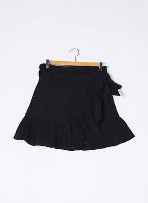 Jupe courte coupe évasée noir TULAROSA femme