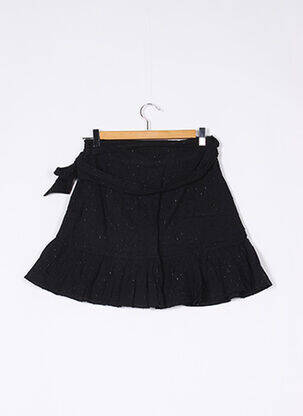 Jupe courte coupe évasée noir TULAROSA femme
