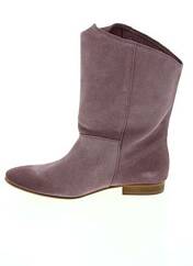 Bottines/Boots violet ETIK pour femme seconde vue