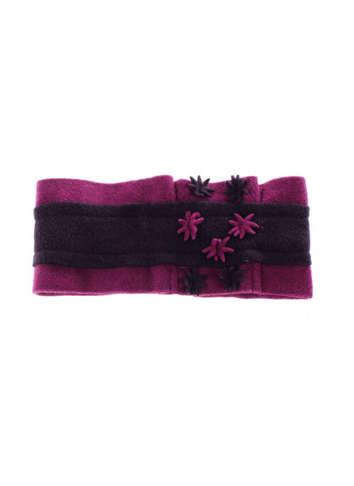 Bonnet violet GANTEB'S pour femme