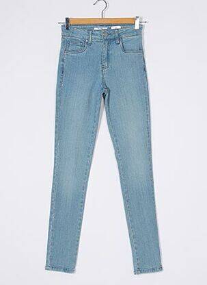 Jeans coupe slim bleu PAUL BRIAL pour femme
