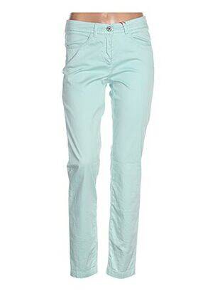 Pantalon slim bleu JOCAVI pour femme