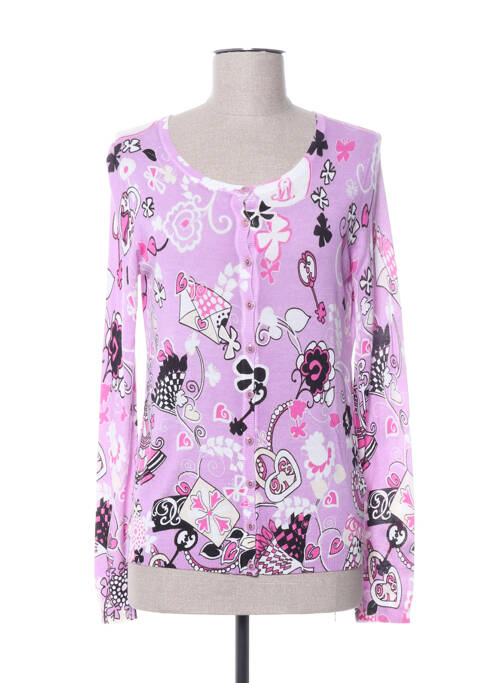 Gilet manches longues violet MARELLA pour femme