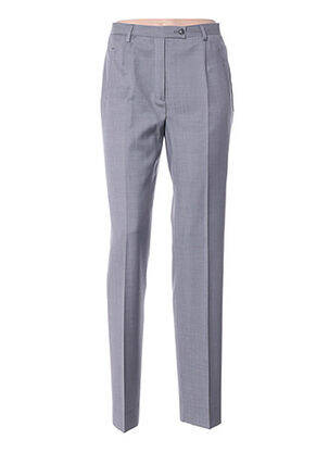 Pantalon droit taille haute taille haute gris BERNARD ZINS femme