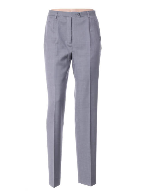 Pantalon droit gris BERNARD ZINS pour femme