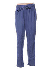Pantalon droit bleu BLUTSGESCHWISTER pour femme seconde vue
