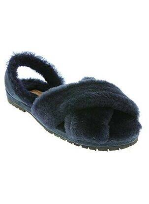 Chaussons/pantoufles talon plat jusqu'à 3cm bleu NILA & NILA femme