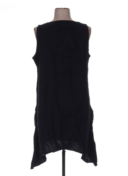 Robe mi-longue noir FRANSTYLE pour femme