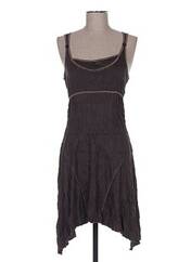 Robe mi-longue marron GLAMZ pour femme seconde vue