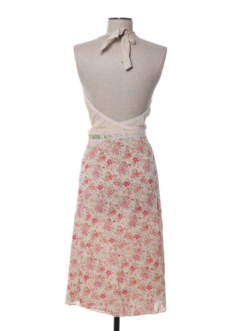 Robe mi-longue rouge ZOE LA FEE pour femme