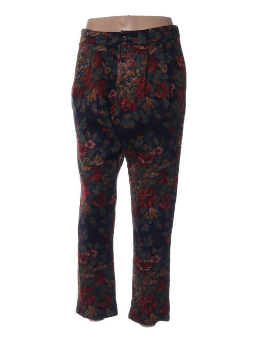 Pantalon droit bleu ZOE LA FEE pour femme