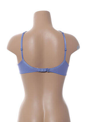 Soutien-gorge broderie haut soutien-gorge moulé bleu SIMONE PERELE femme