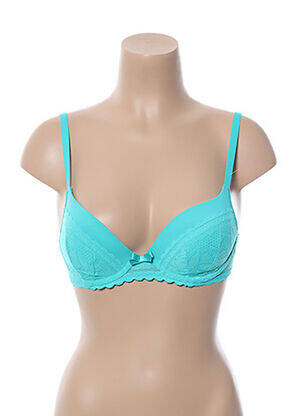 Soutien-gorge haut soutien-gorge push-up haut soutien-gorge push-up bleu DARJEELING femme