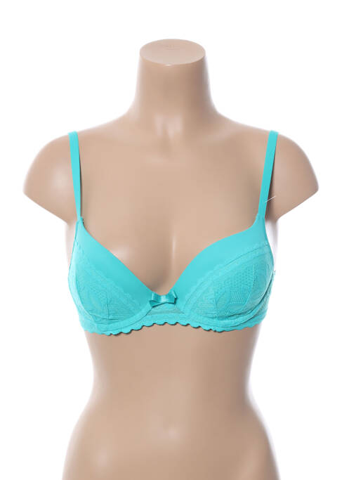 Soutien-gorge haut soutien-gorge push-up haut soutien-gorge push-up bleu DARJEELING femme
