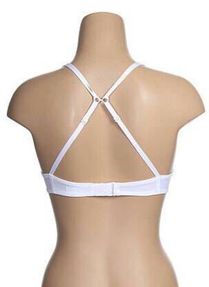 Soutien-gorge broderie haut soutien-gorge moulé blanc SIMONE PERELE femme