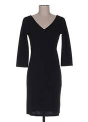 Robe mi-longue noir LOLA ESPELETA pour femme seconde vue