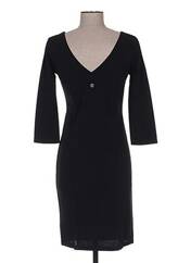 Robe mi-longue noir LOLA ESPELETA pour femme seconde vue