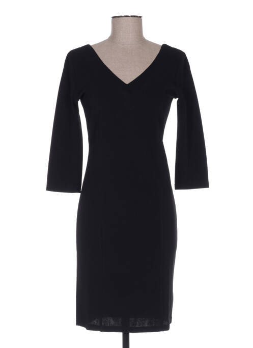 Robe mi-longue noir LOLA ESPELETA pour femme