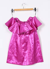 Robe courte rose ZARA pour femme seconde vue