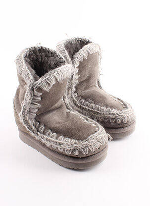 Bottillons gris MOU fille