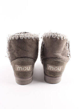 Bottillons gris MOU fille