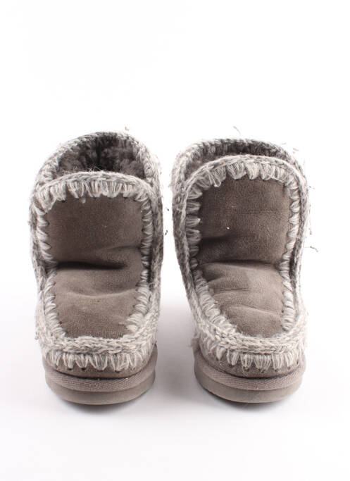 Bottillons gris MOU pour fille
