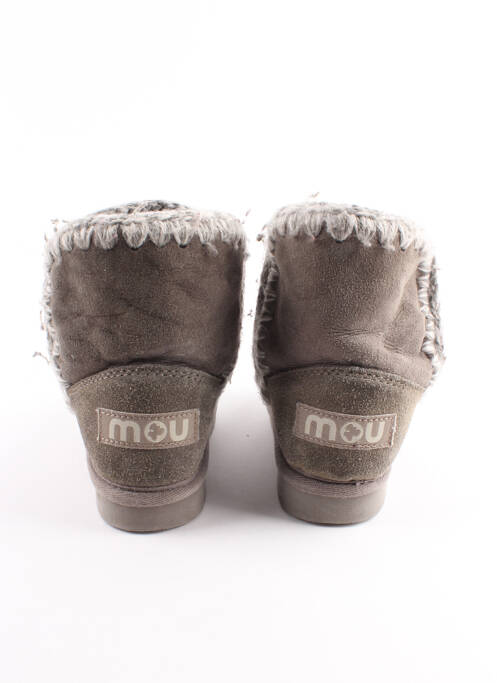 Bottillons gris MOU pour fille