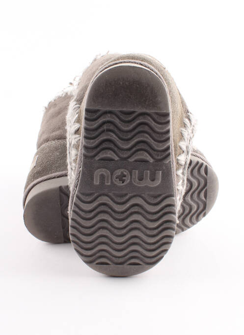 Bottillons gris MOU pour fille