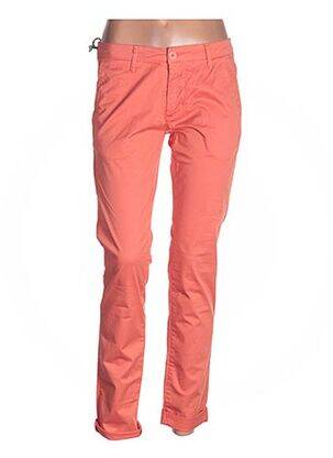 Pantalon chino orange BLY03 pour homme