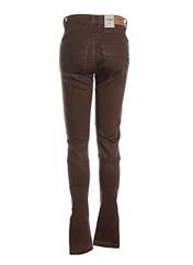 Pantalon slim marron CREAM pour femme seconde vue