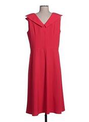 Robe mi-longue rouge SISTTER pour femme seconde vue