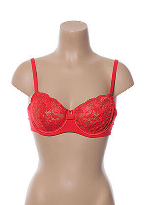 Soutien-gorge haut soutien-gorge balconnet haut soutien-gorge balconnet rouge LOU femme