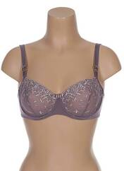Soutien-gorge violet LOU pour femme seconde vue