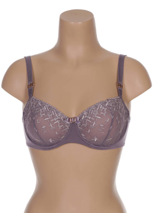 Soutien-gorge violet LOU pour femme