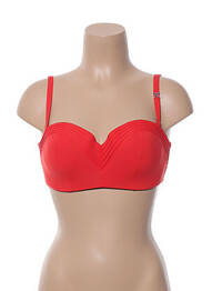 Haut de maillot de bain haut soutien-gorge moulé haut soutien-gorge moulé rouge SIMONE PERELE femme