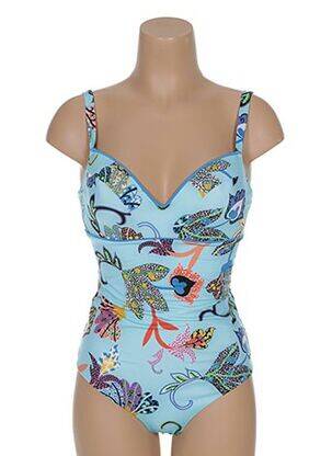 Maillot de bain 1 pièce bleu SIMONE PERELE pour femme