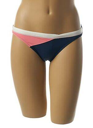 Bas de maillot de bain imprimé fantaisie culotte rose VARIANCE femme