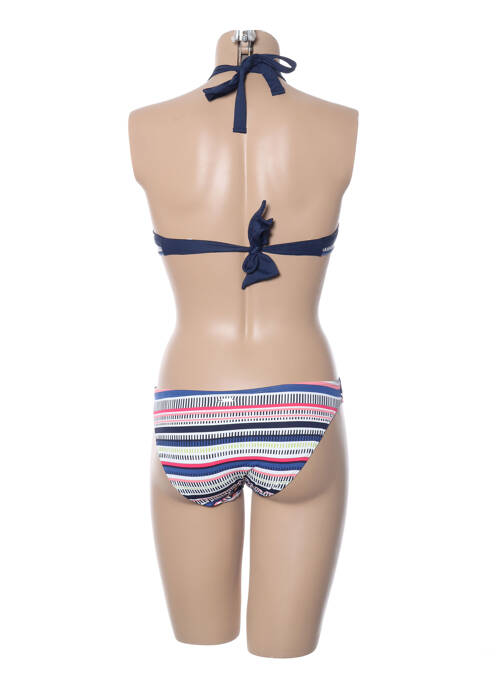 Maillot de bain 2 pièces bleu VARIANCE pour femme