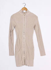 Robe pull beige HOUSE OF CB LONDON pour femme seconde vue