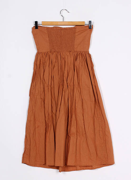 Robe mi-longue marron ASOS pour femme