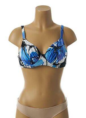 Haut de maillot de bain bleu FANTASIE pour femme