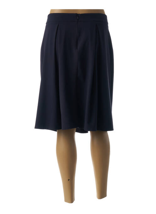 Jupe mi-longue bleu POUSSIERE D'ETOLE pour femme