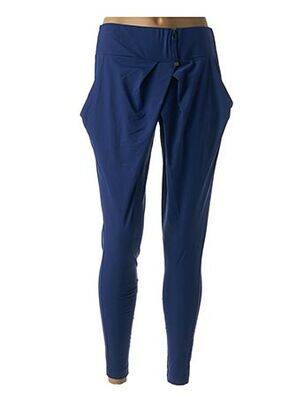 Pantalon droit bleu ADC PANACHER pour femme