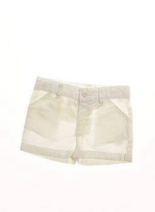 Short blanc PETIT BATEAU pour fille